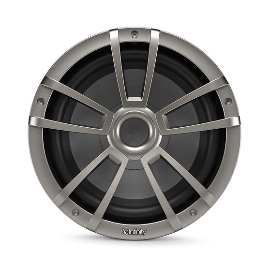 Reference 1022MLT - Graphite - Reference 1022MLT—10" (250mm) marine audio subwoofer – titanium - Front